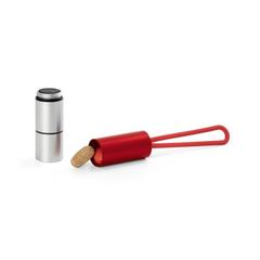 Vue Lampe de poche en aluminium - Mayor de couleur rouge| Krokrodeal