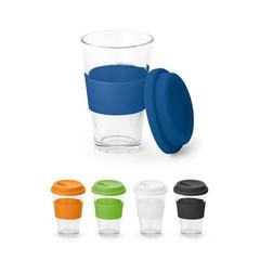Vue générale Verre de voyage en verre 330mL - Barty | Krokrodeal