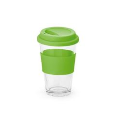 Vue Verre de voyage en verre 330mL - Barty de couleur vert| Krokrodeal