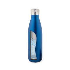Vue Bouteille en acier inoxydable 540 mL - Show satin de couleur bleu| Krokrodeal