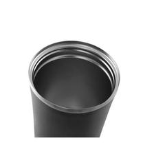 Vue Tasse de voyage 470mL en acier inox et PP - Phelps de couleur noir| Krokrodeal