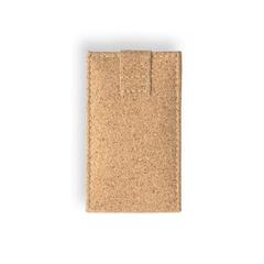Vue Set de manucure en liège avec pièces en acier inoxydable - Zena de couleur beige| Krokrodeal