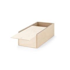 Vue Boite en bois M - Boxie wood m de couleur -| Krokrodeal