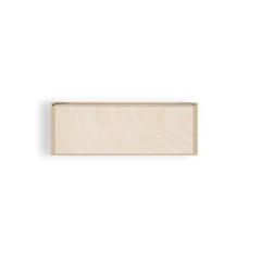 Vue Boite en bois M - Boxie wood m de couleur -| Krokrodeal