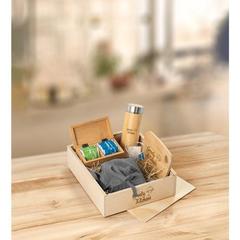 Vue générale Boite en bois L - Boxie wood l | Krokrodeal
