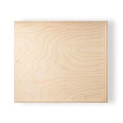 Vue Boite en bois L - Boxie wood l de couleur beige| Krokrodeal