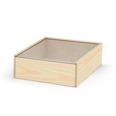 Vue générale Boite en bois L - Boxie clear l | Krokrodeal