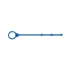 Vue Poignée pour transport - Maurice de couleur bleu| Krokrodeal