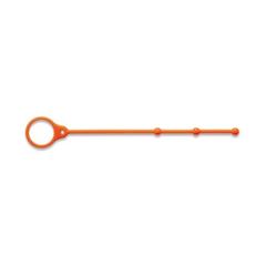 Vue Poignée pour transport - Maurice de couleur orange| Krokrodeal