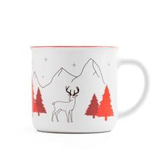 Vue Tasse en céramique - Vernon x de couleur rouge| Krokrodeal