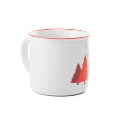 Vue Tasse en céramique - Vernon x de couleur rouge| Krokrodeal