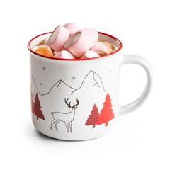 Vue Tasse en céramique - Vernon x de couleur rouge| Krokrodeal
