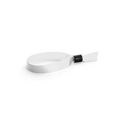 Vue Bracelet inviolable - Seccur de couleur blanc| Krokrodeal