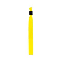 Vue Bracelet inviolable - Seccur de couleur jaune| Krokrodeal