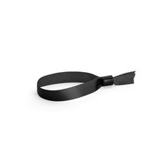 Vue Bracelet inviolable - Seccur de couleur noir| Krokrodeal