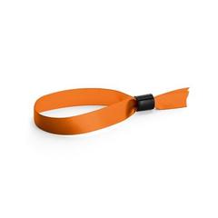 Vue Bracelet inviolable - Seccur de couleur orange| Krokrodeal