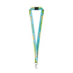 Vue Tour de cou en rPET - Dover de couleur blanc| Krokrodeal