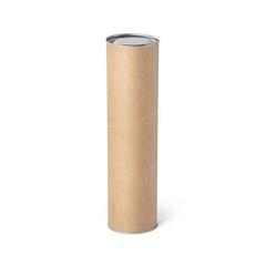 Vue Boîte cylindrique - Boxie can l de couleur beige| Krokrodeal