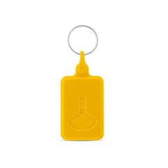 Porte-clés avec monnaie pour chariot de supermarché - Bus publicitaire pas cher