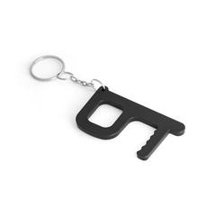 Vue Porte-clés multifonction - Handy safe de couleur noir| Krokrodeal