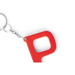 Vue Porte-clés multifonction - Handy safe de couleur rouge| Krokrodeal