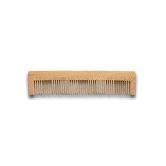 Vue Peigne en bambou - Enos de couleur beige| Krokrodeal