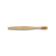 Vue Brosse à dents avec corps en bambou et dents en nylon - Delany de couleur beige| Krokrodeal