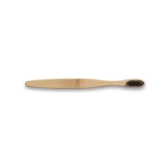 Vue Brosse à dents avec corps en bambou et dents en nylon - Delany de couleur noir| Krokrodeal