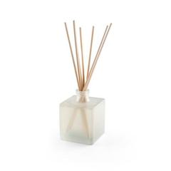 Vue Bâtons de diffusion dans des bouteilles en verre - Yeun de couleur blanc| Krokrodeal