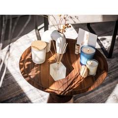 Vue générale Bougie aromatique dans une coupelle en verre avec un couvercle en liège 80 g - Zen 80 | Krokrodeal