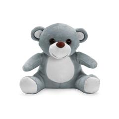 Vue Peluche ourson - Beary de couleur gris| Krokrodeal
