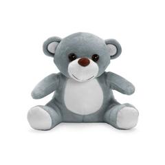 Vue Peluche ourson - Beary de couleur gris| Krokrodeal