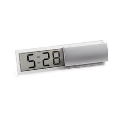 Vue Horloge digitale de bureau - Henry de couleur gris| Krokrodeal