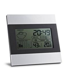 Vue Station de bureau an aluminium avec écran LCD - Dene de couleur gris| Krokrodeal