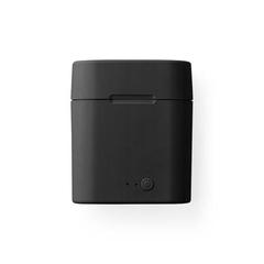 Vue Ecouteurs ajustables True Wireless en ABS avec microphone - Klebs de couleur noir| Krokrodeal