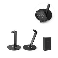 Vue générale Support de casque en ABS avec chargeur sans fil intégré - Gerst | Krokrodeal