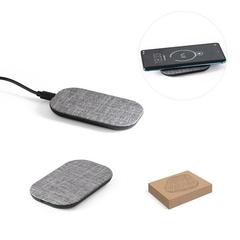 Vue générale Chargeur sans fil 100% en rPET - Renewal charger | Krokrodeal