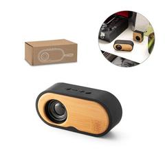 Vue générale Enceinte portable en 36% rABS et bambou - Tilly | Krokrodeal