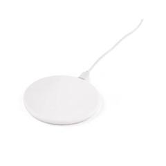 Vue Chargeur sans fil en 64% rABS - Sovery de couleur blanc| Krokrodeal