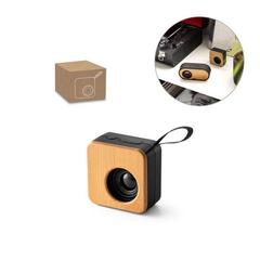 Vue générale Enceinte portable en 25% rABS et bambou - Mayer | Krokrodeal