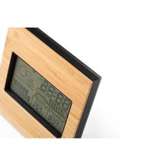 Vue Station de bureau en ABS et bambou - Bromley de couleur noir| Krokrodeal