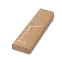 Vue Lampe de bureau pliable en bambou avec chargeur sans fil - Morey de couleur beige| Krokrodeal