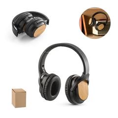 Vue générale Casque audio en bambou et ABS - Gould | Krokrodeal