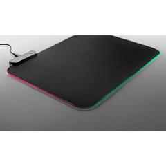 Vue Tapis de souris avec base en caoutchouc - Thorne mousepad rgb de couleur noir| Krokrodeal