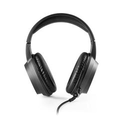 Vue Casque gaming avec microphone - Thorne headset rgb de couleur noir| Krokrodeal