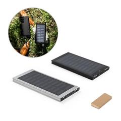 Vue générale Batterie portable en 100% aluminium recyclé 8'000 mAh - Clerk | Krokrodeal