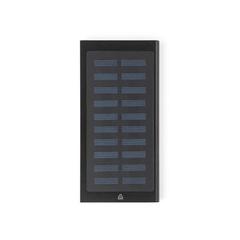 Vue Batterie portable en 100% aluminium recyclé 8'000 mAh - Clerk de couleur noir| Krokrodeal