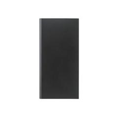 Vue Batterie portable en 100% aluminium recyclé 8'000 mAh - Clerk de couleur noir| Krokrodeal