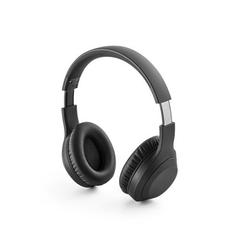 Vue Casque audio pliable en 59% rABS avec ANC - Bettencourt de couleur noir| Krokrodeal