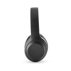 Vue Casque audio pliable en 59% rABS avec ANC - Bettencourt de couleur noir| Krokrodeal